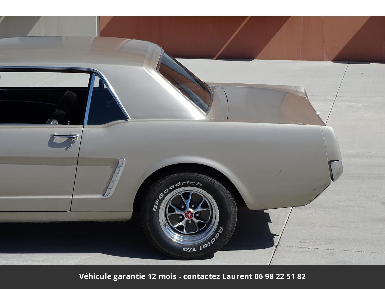 Ford Mustang V8 289 1965 prix tout compris hors homologation 4500 €