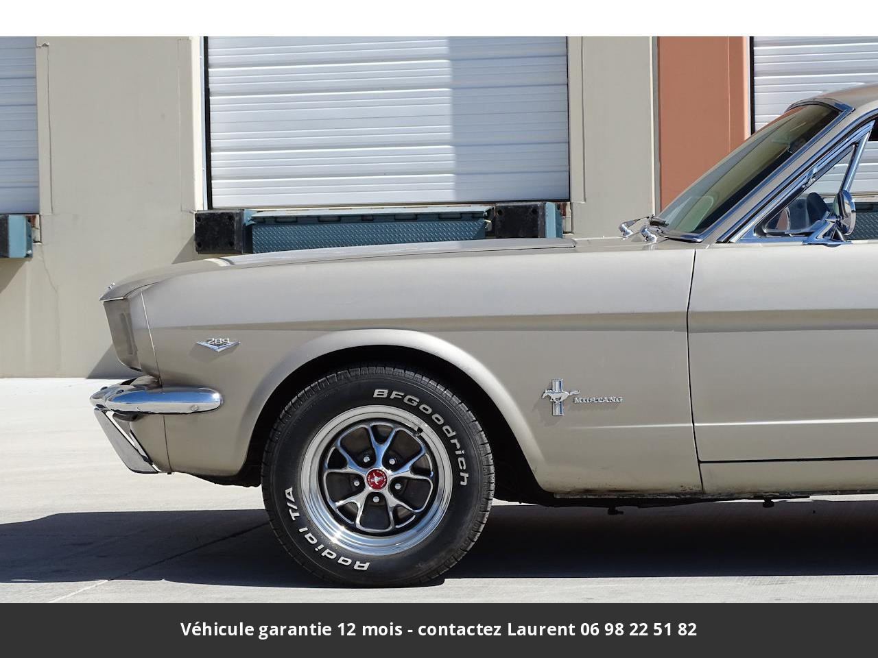 Ford Mustang V8 289 1965 prix tout compris hors homologation 4500 €