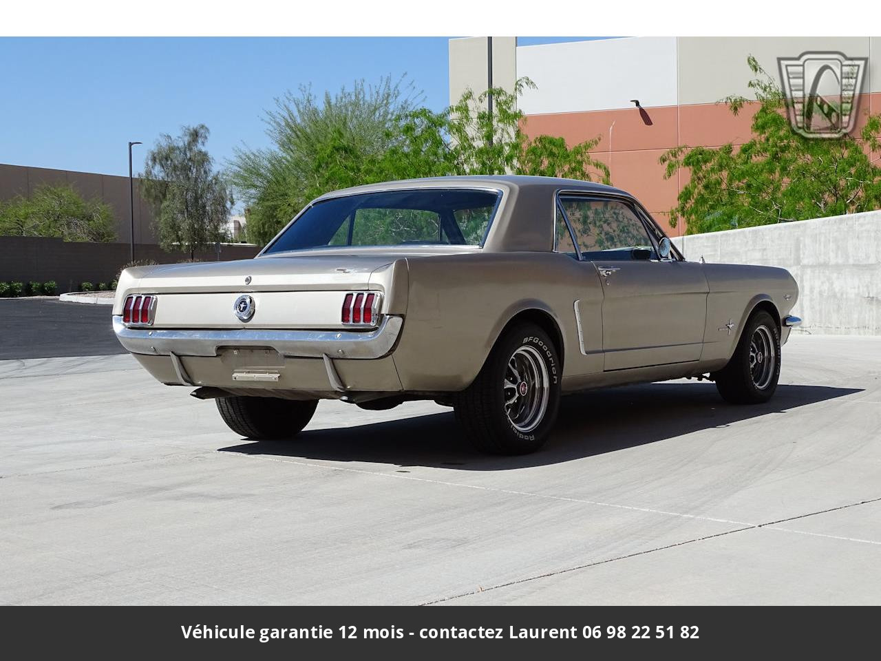 Ford Mustang V8 289 1965 prix tout compris hors homologation 4500 €