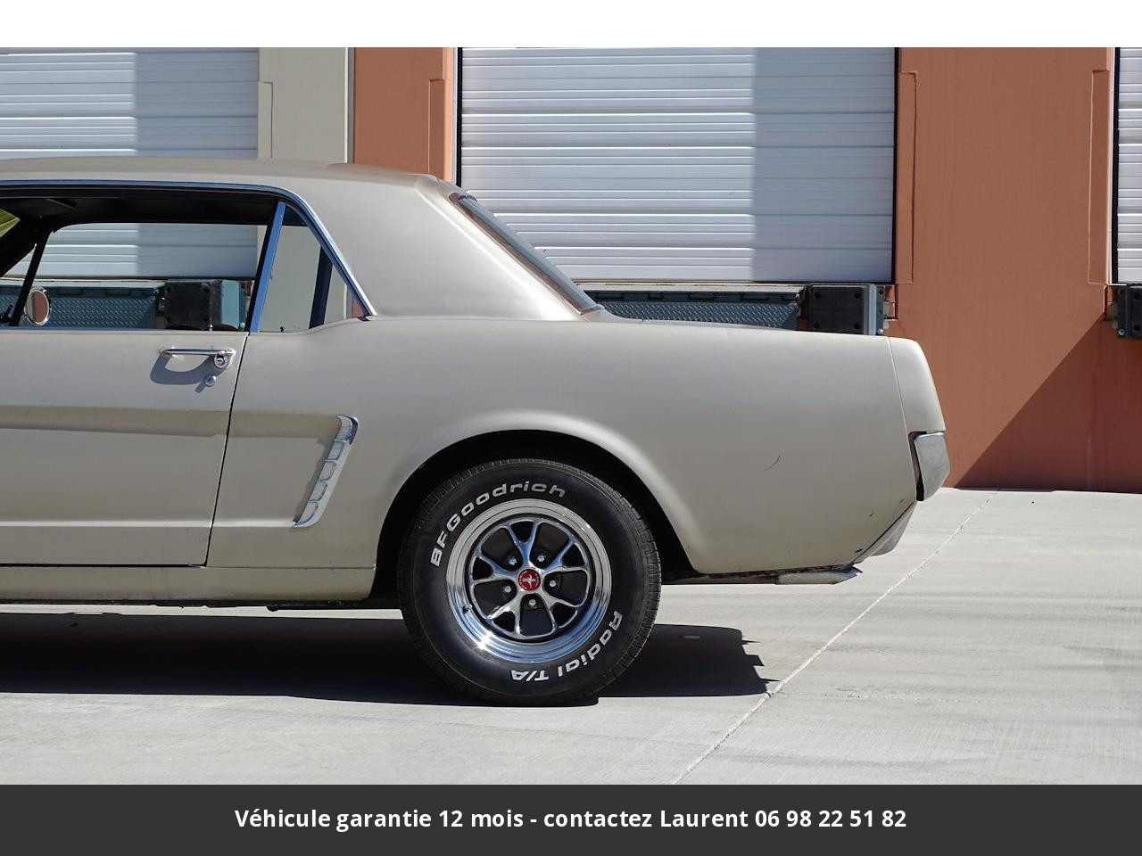 Ford Mustang V8 289 1965 prix tout compris hors homologation 4500 €