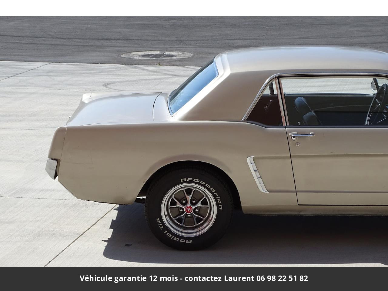 Ford Mustang V8 289 1965 prix tout compris hors homologation 4500 €