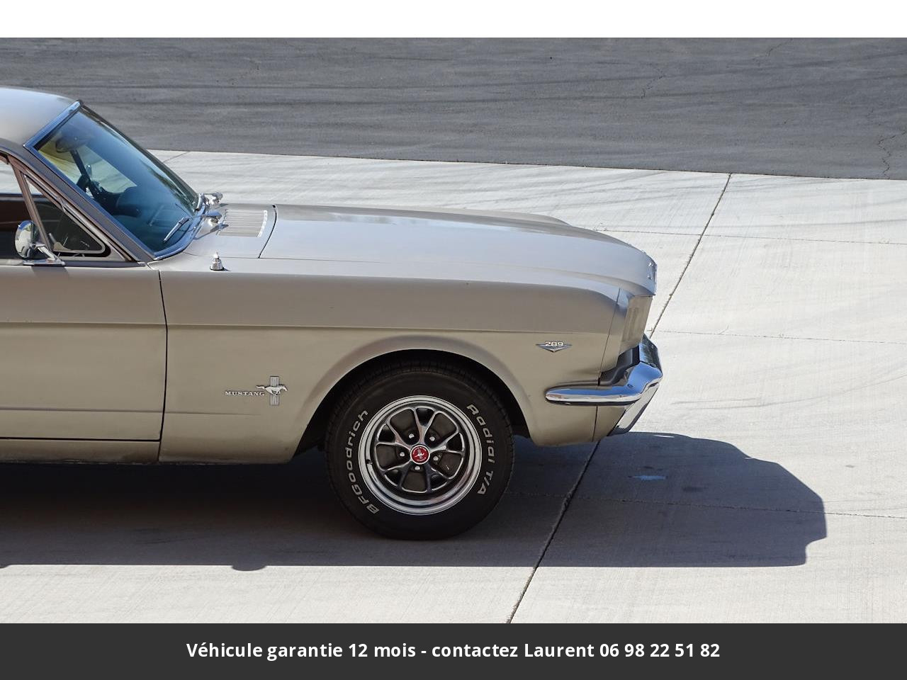 Ford Mustang V8 289 1965 prix tout compris hors homologation 4500 €