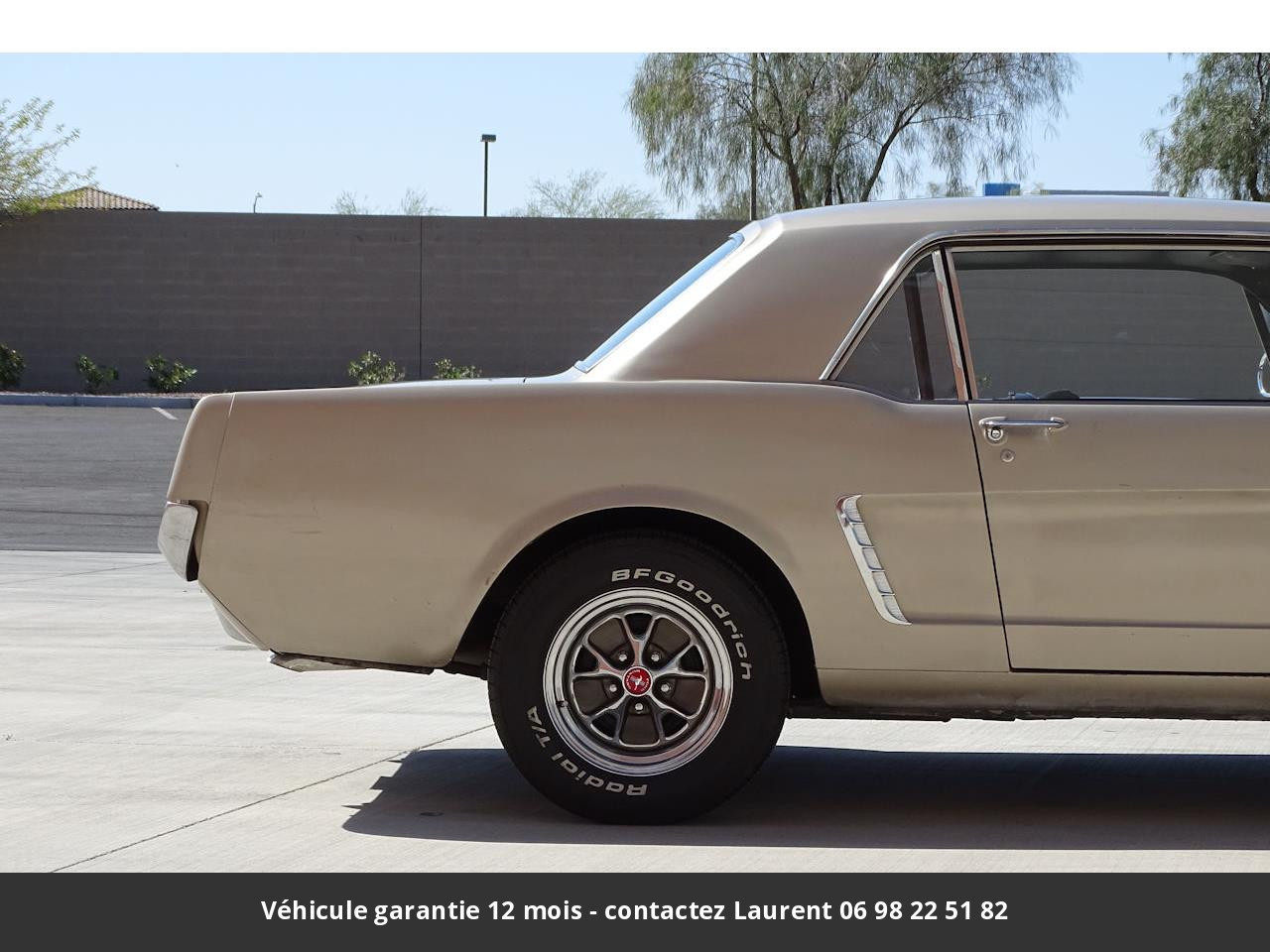 Ford Mustang V8 289 1965 prix tout compris hors homologation 4500 €