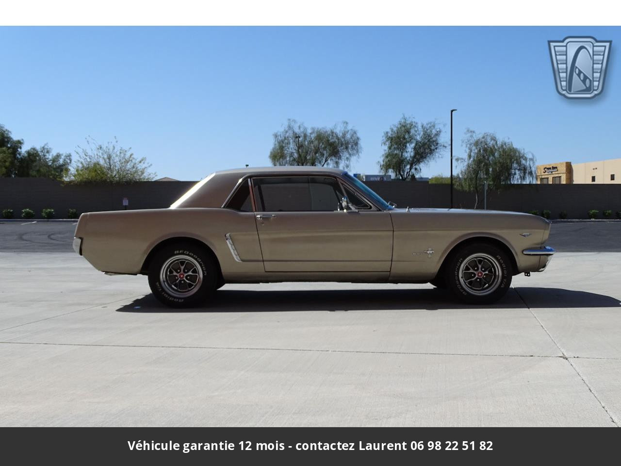 Ford Mustang V8 289 1965 prix tout compris hors homologation 4500 €