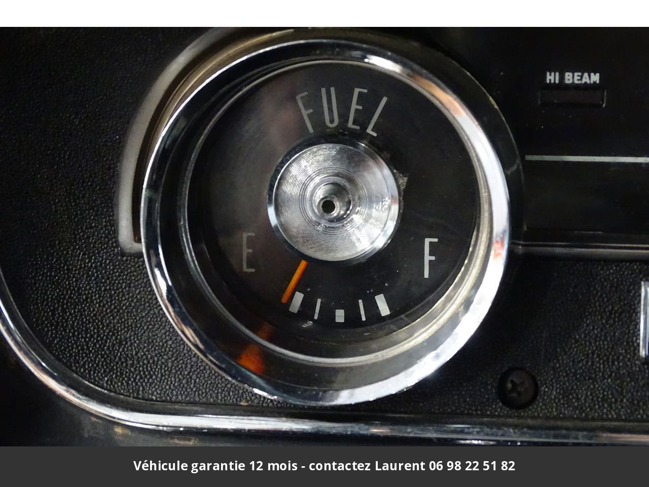 Ford Mustang V8 289 1965 prix tout compris hors homologation 4500 €