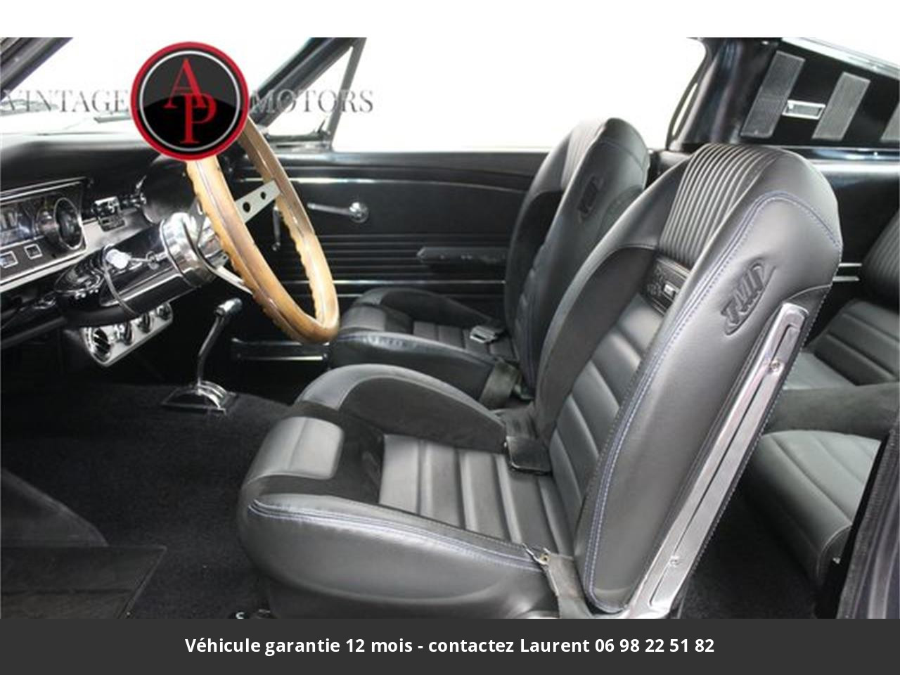 Ford Mustang Fastback v8 289 1965 prix tout compris