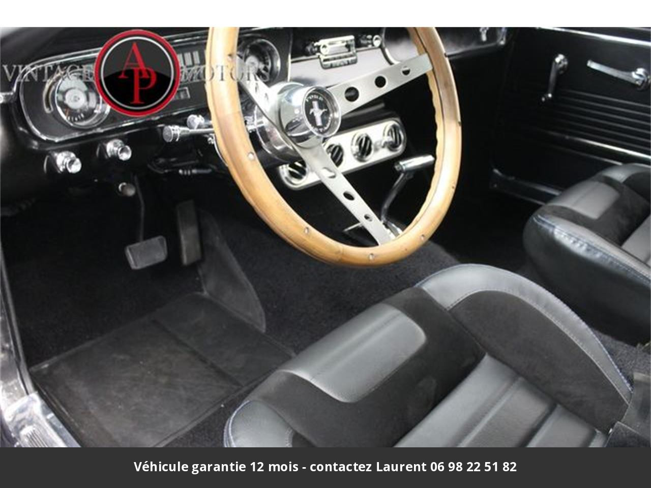 Ford Mustang Fastback v8 289 1965 prix tout compris