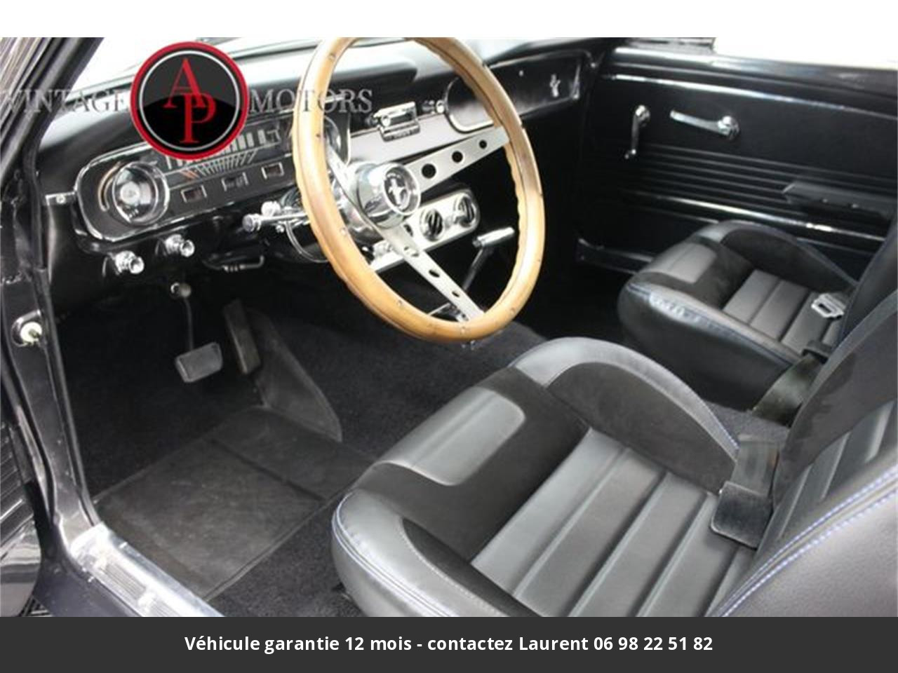Ford Mustang Fastback v8 289 1965 prix tout compris