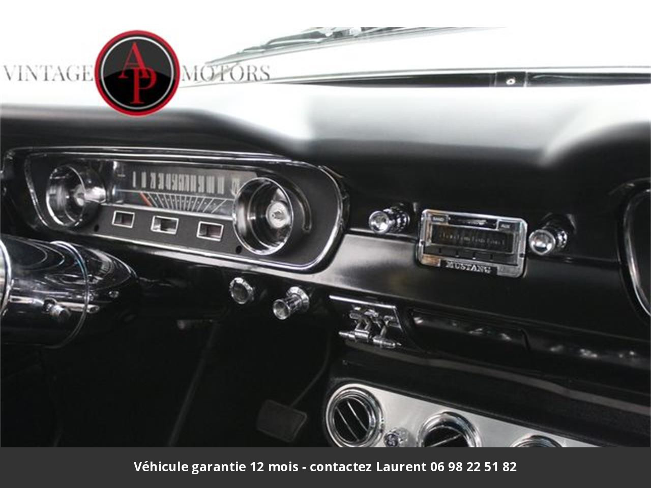 Ford Mustang Fastback v8 289 1965 prix tout compris