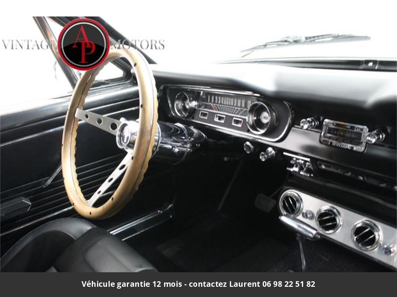 Ford Mustang Fastback v8 289 1965 prix tout compris