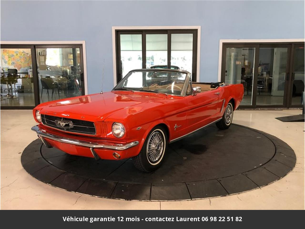 Ford Mustang V8 289 code c 1965 prix tout compris