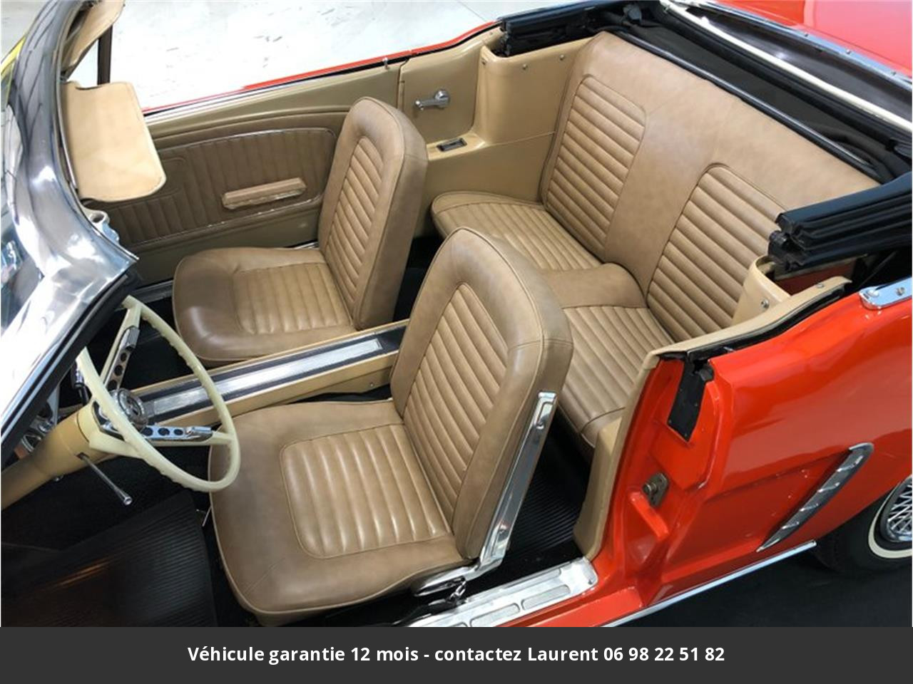 Ford Mustang V8 289 code c 1965 prix tout compris