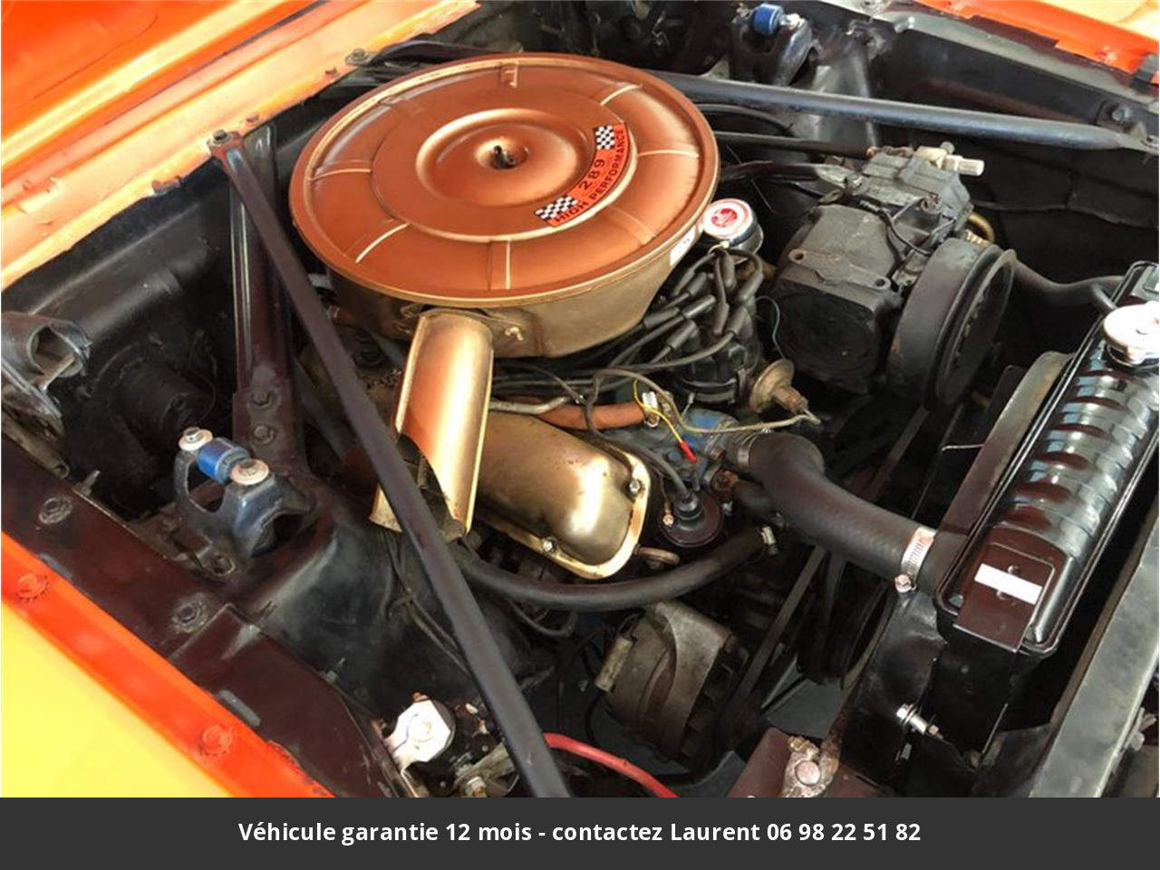 Ford Mustang V8 289 code c 1965 prix tout compris