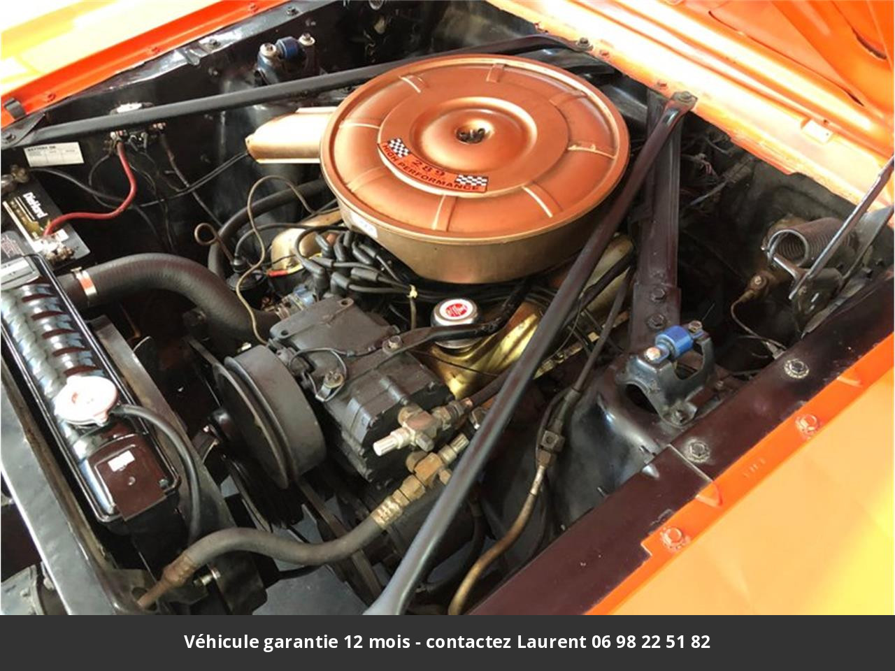 Ford Mustang V8 289 code c 1965 prix tout compris