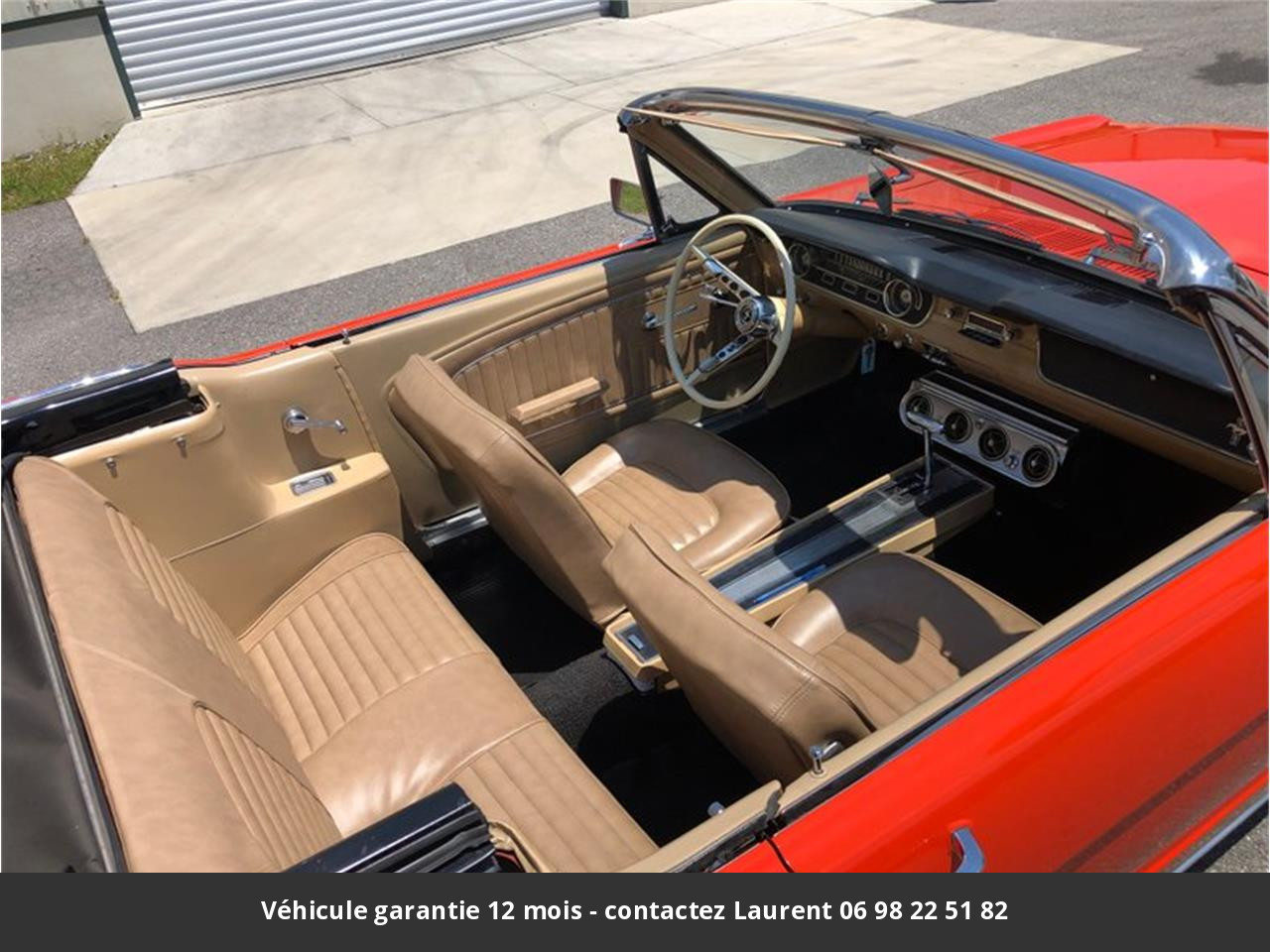 Ford Mustang V8 289 code c 1965 prix tout compris