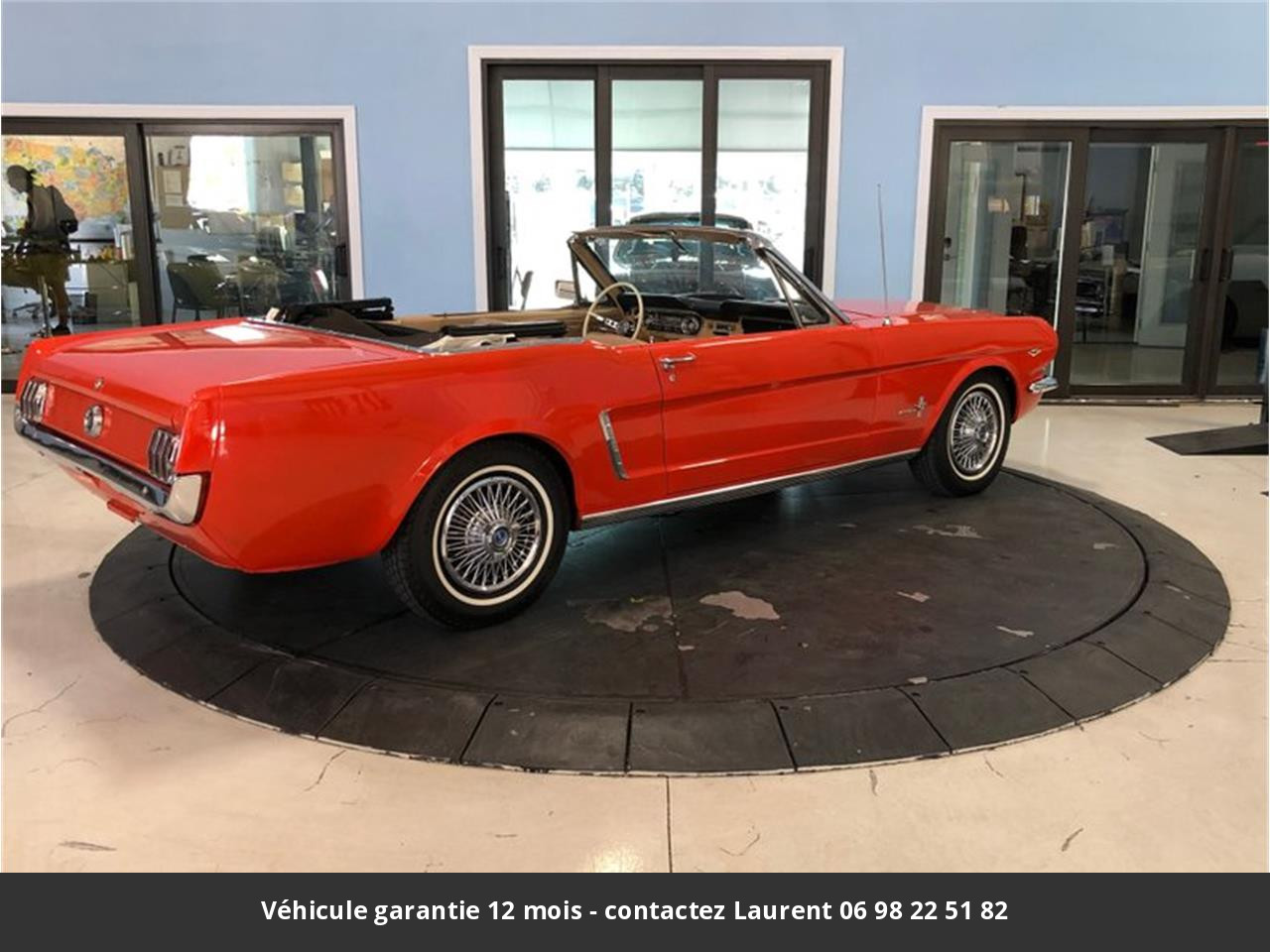 Ford Mustang V8 289 code c 1965 prix tout compris