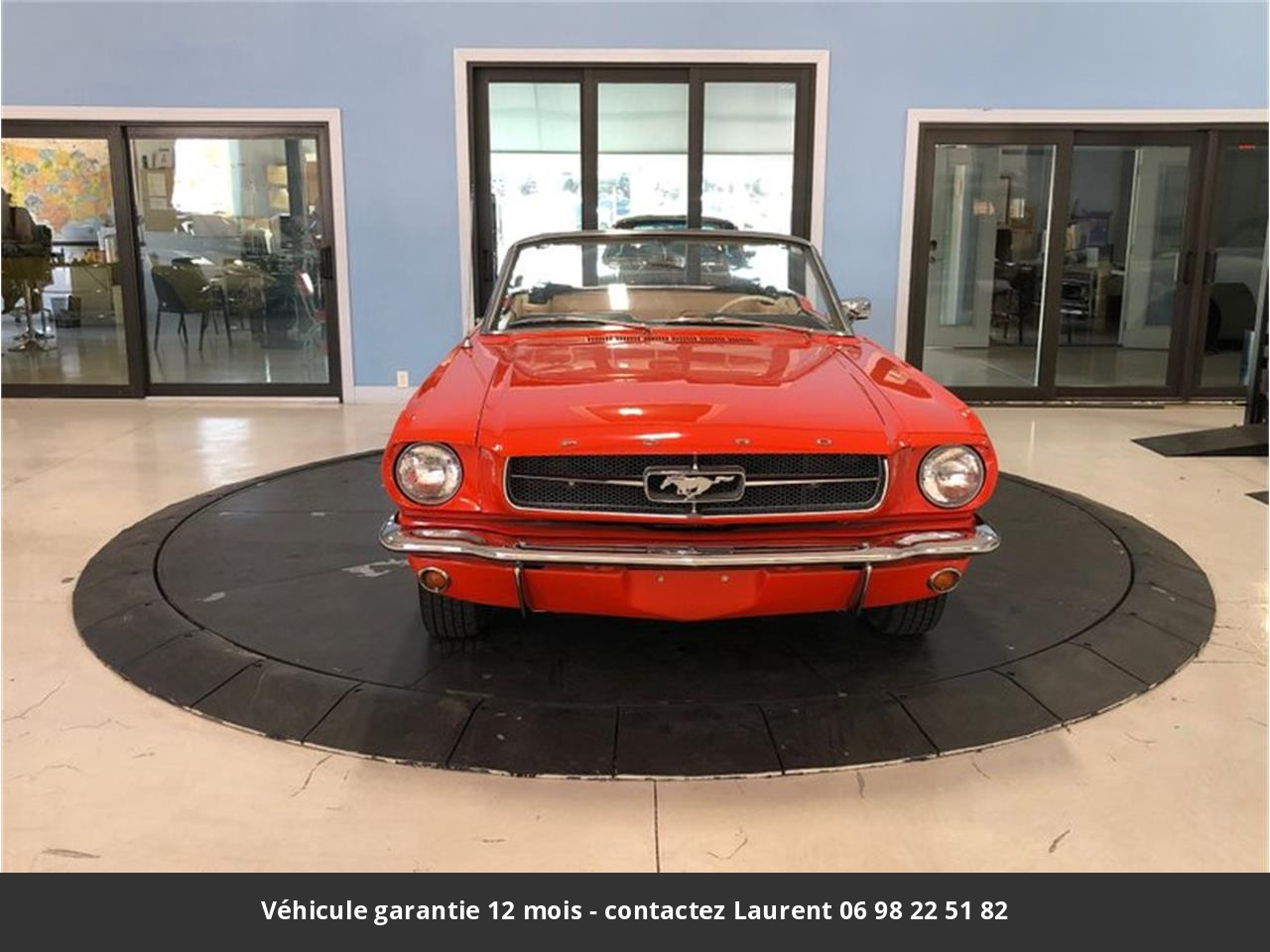 Ford Mustang V8 289 code c 1965 prix tout compris