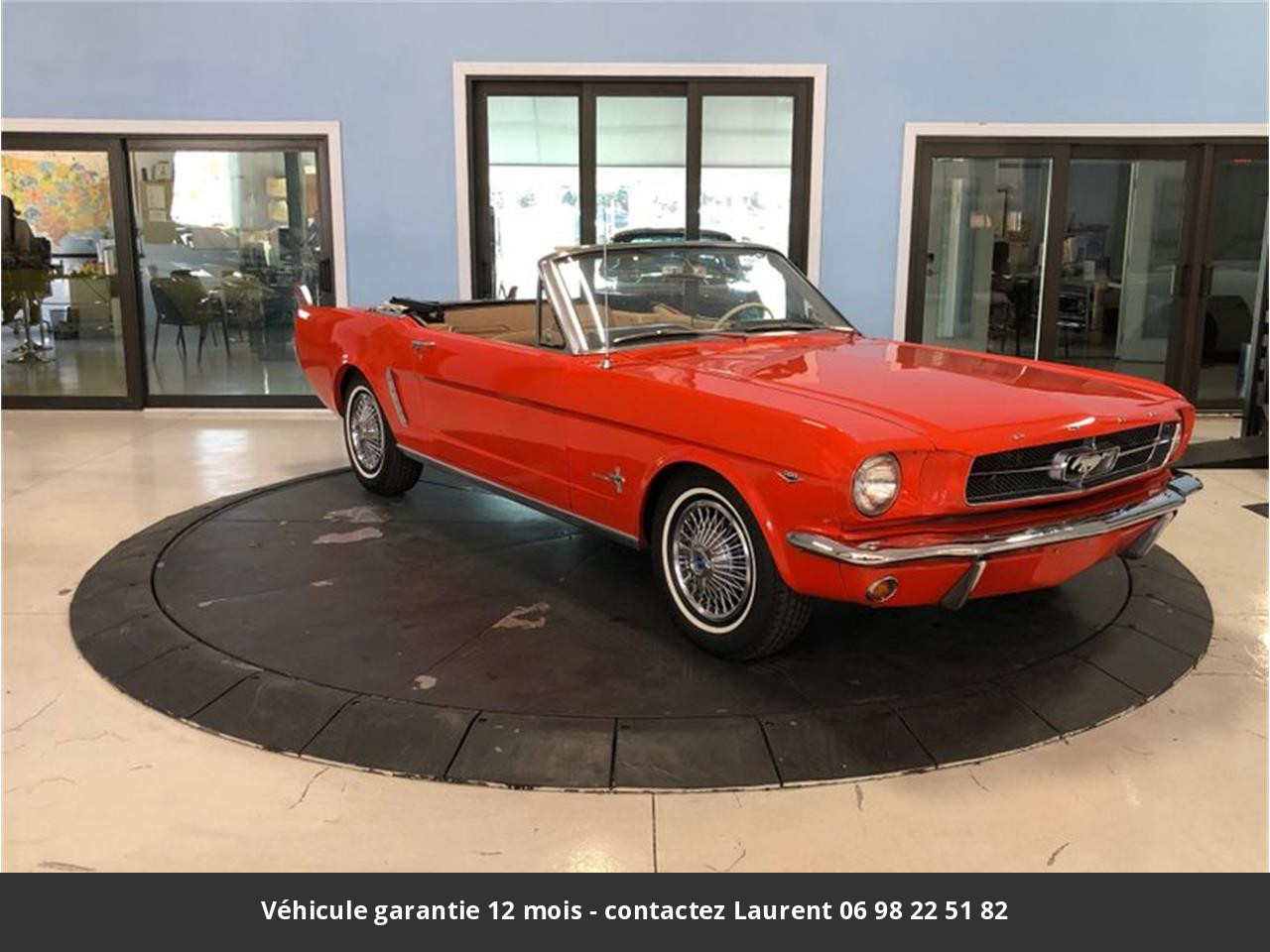 Ford Mustang V8 289 code c 1965 prix tout compris