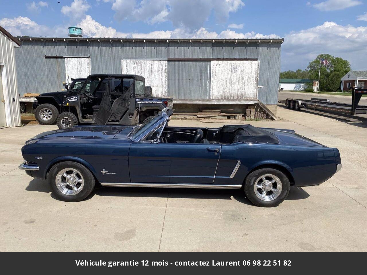 Ford Mustang 289 v8 1965 prix tout compris