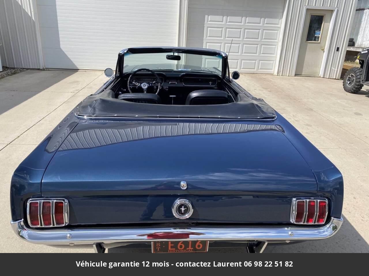 Ford Mustang 289 v8 1965 prix tout compris