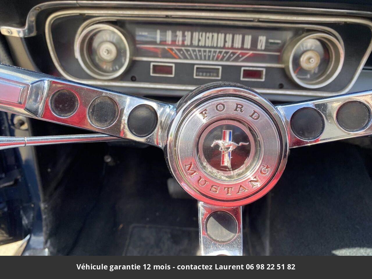 Ford Mustang 289 v8 1965 prix tout compris