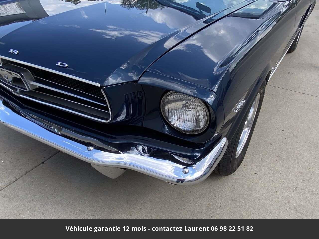 Ford Mustang 289 v8 1965 prix tout compris