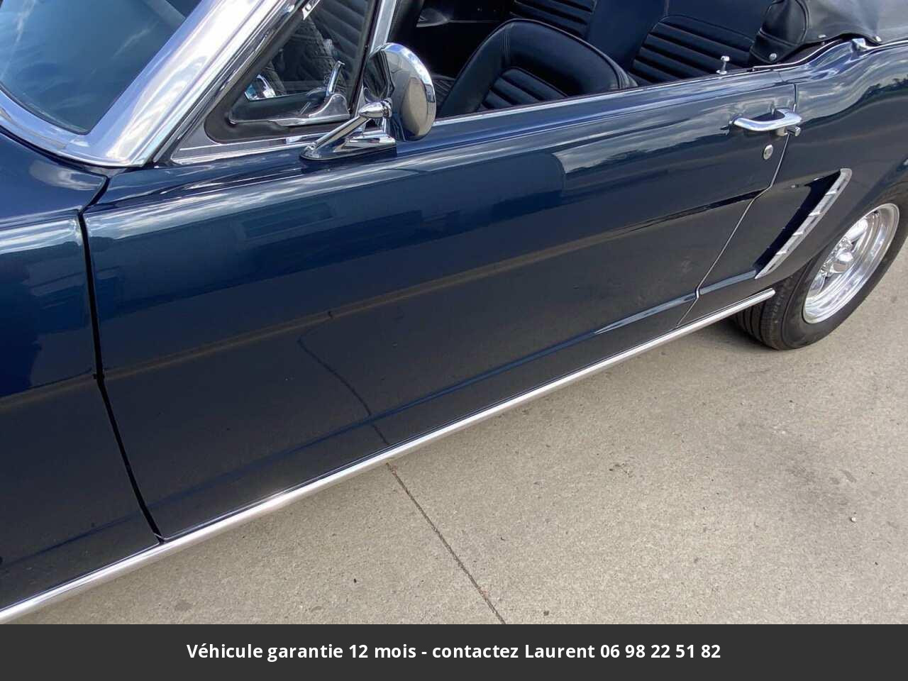 Ford Mustang 289 v8 1965 prix tout compris