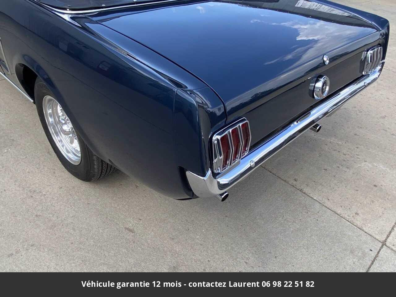 Ford Mustang 289 v8 1965 prix tout compris