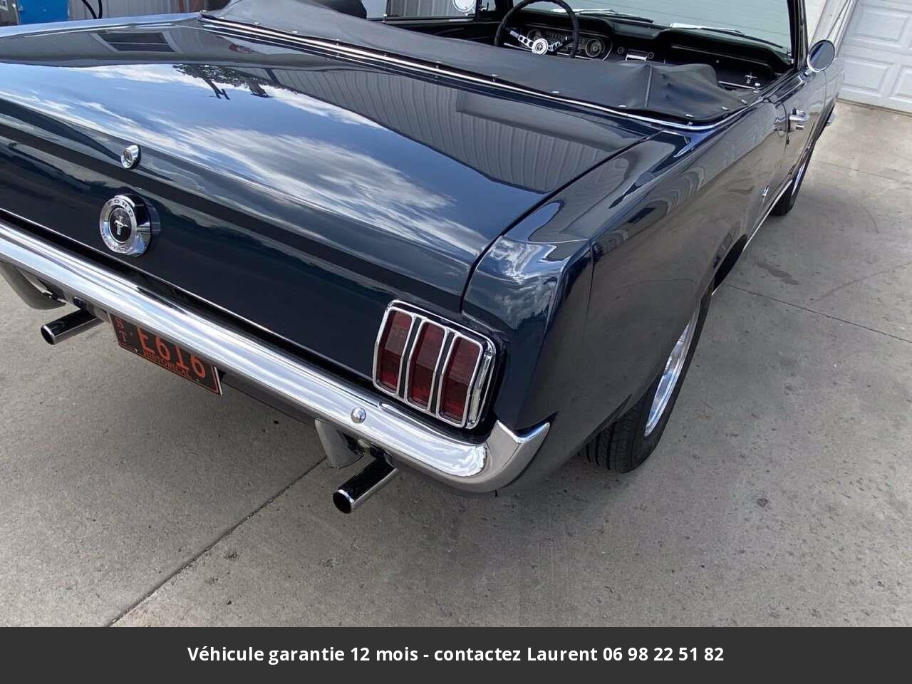 Ford Mustang 289 v8 1965 prix tout compris