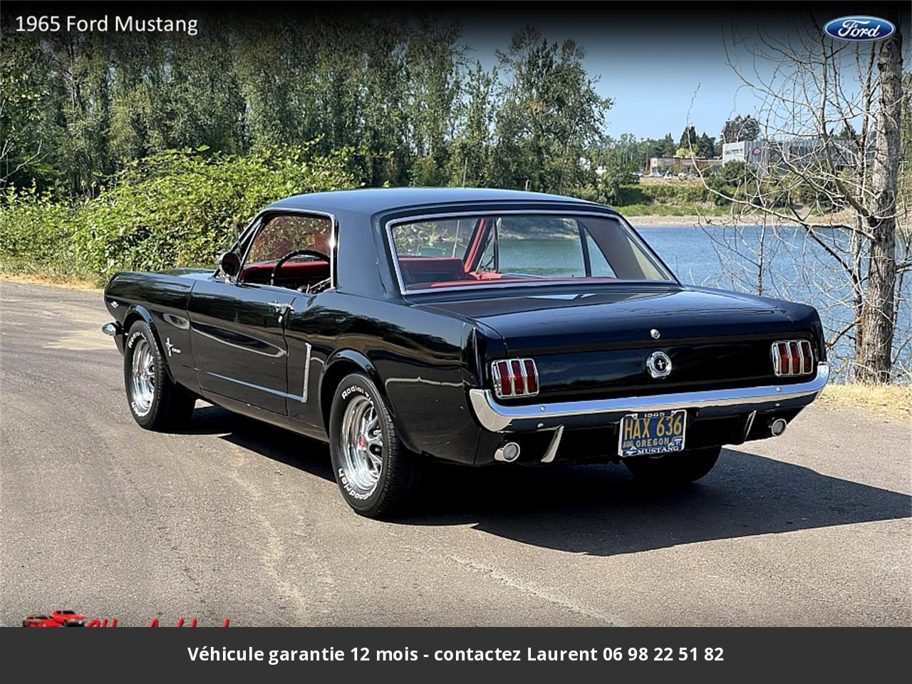 Ford Mustang V8 289 1965 prix tout compris