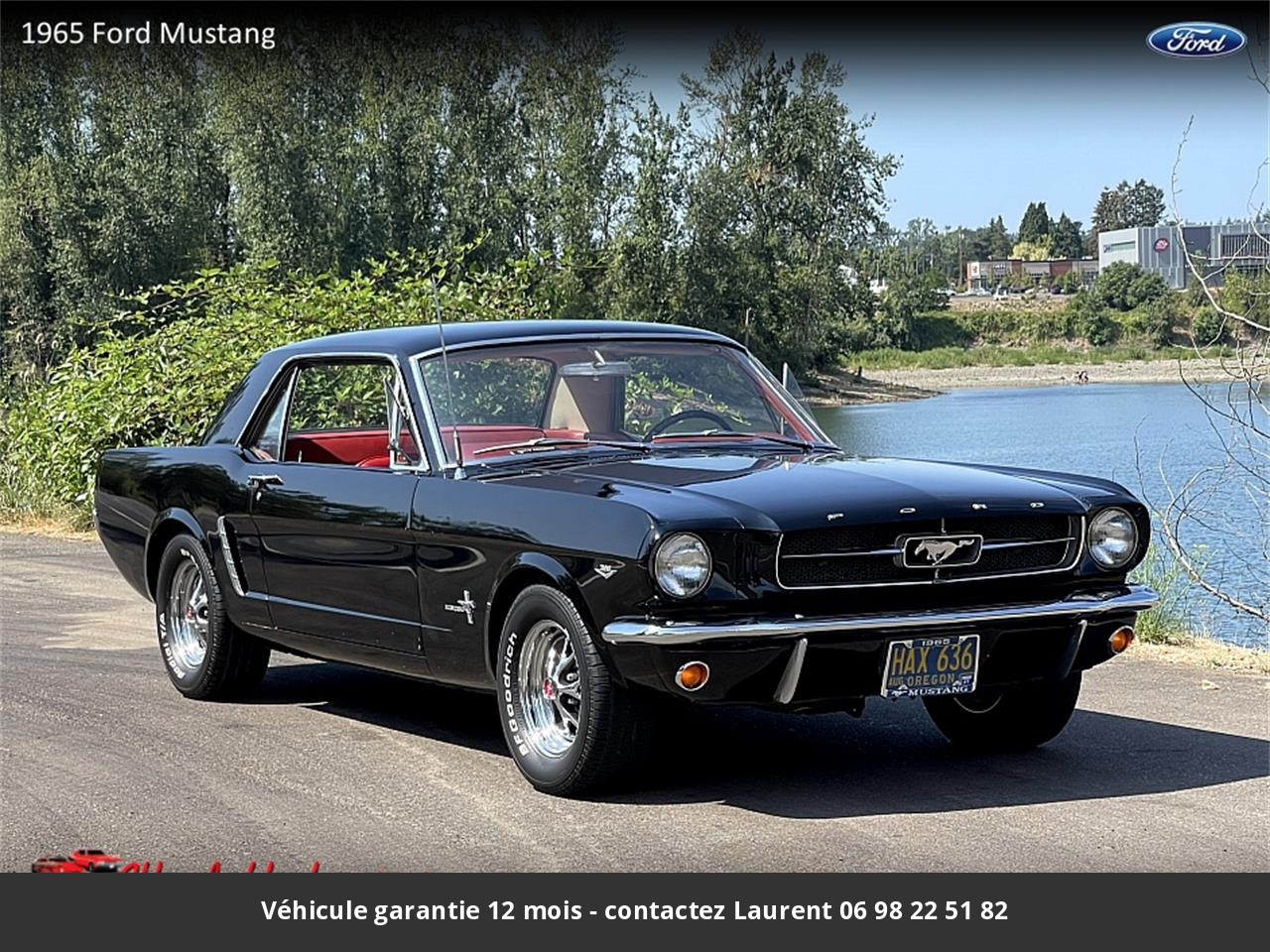 Ford Mustang V8 289 1965 prix tout compris