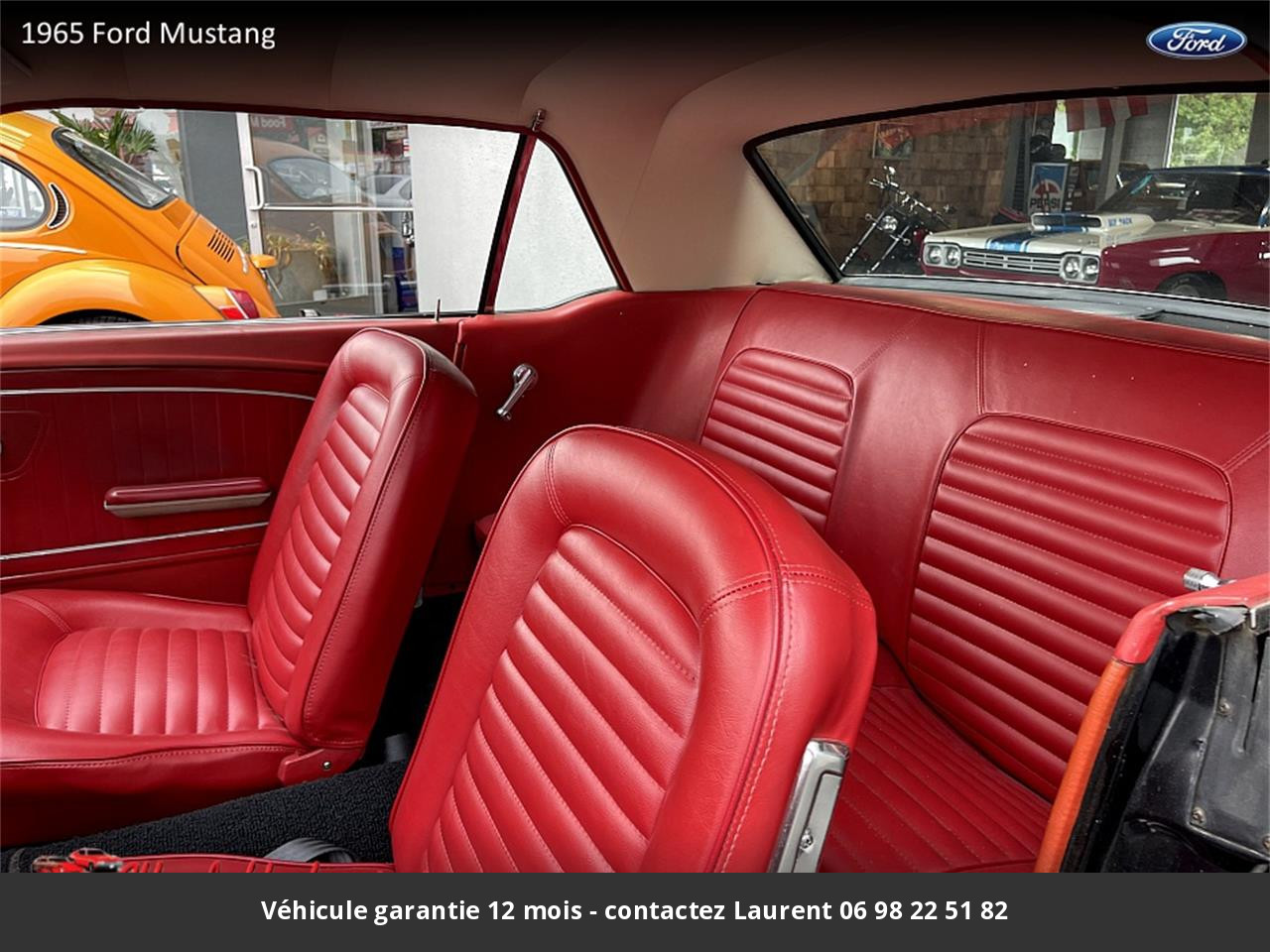 Ford Mustang V8 289 1965 prix tout compris