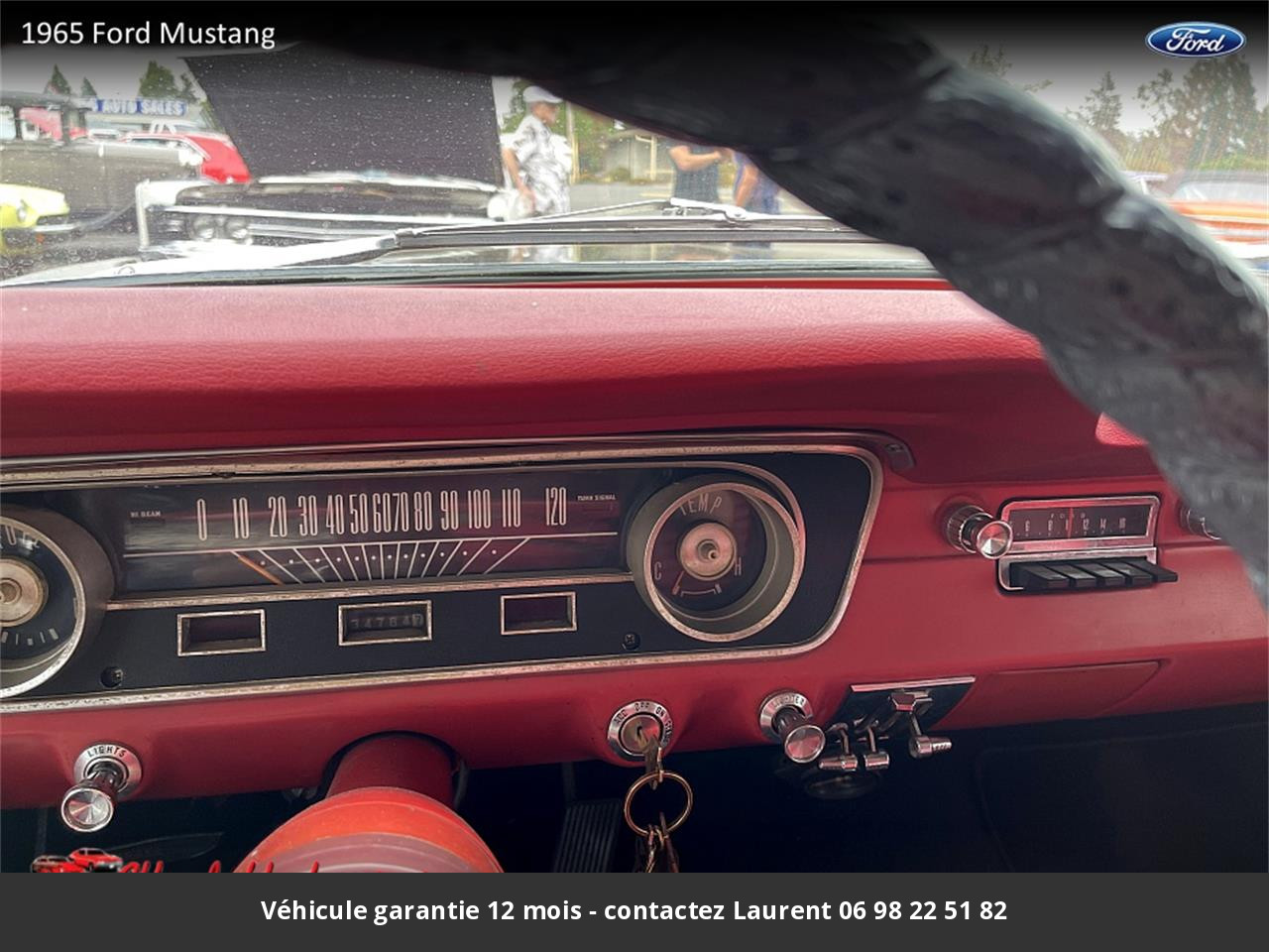 Ford Mustang V8 289 1965 prix tout compris