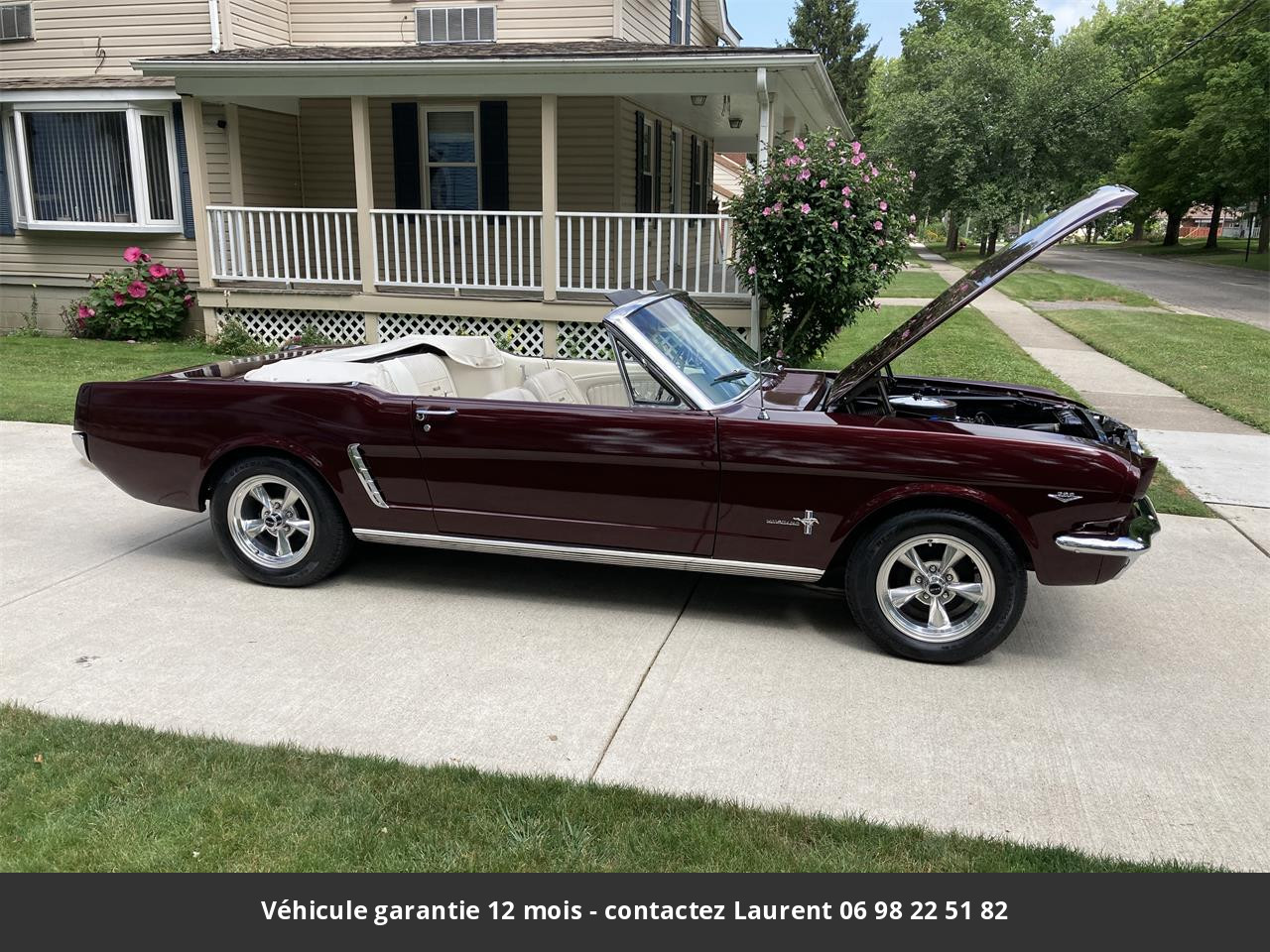 Ford Mustang V8 289 1965 prix tout compris