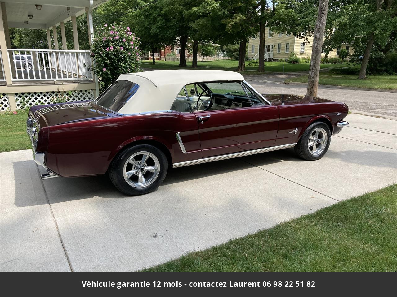 Ford Mustang V8 289 1965 prix tout compris