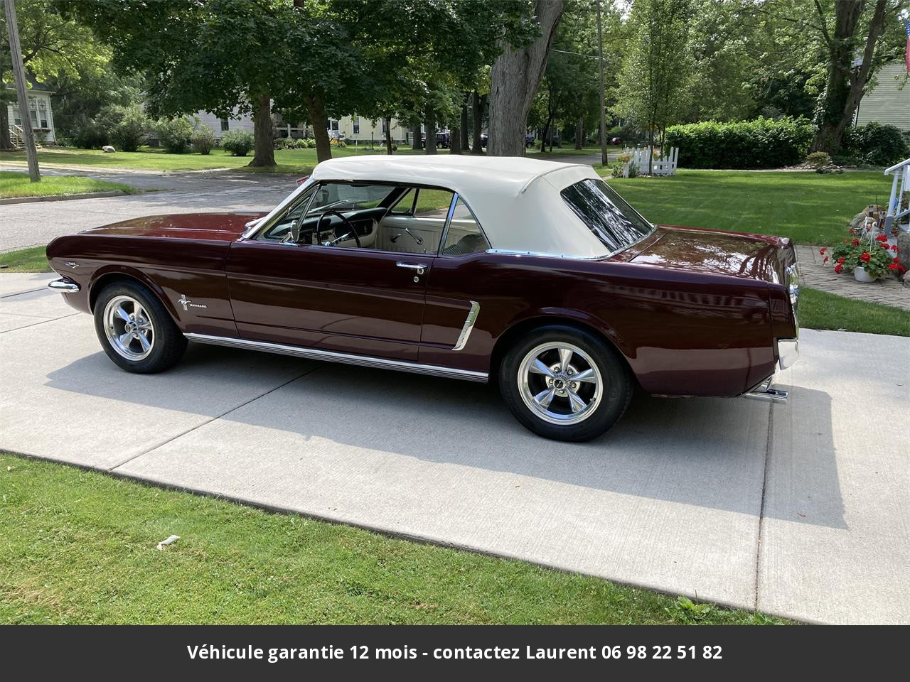 Ford Mustang V8 289 1965 prix tout compris