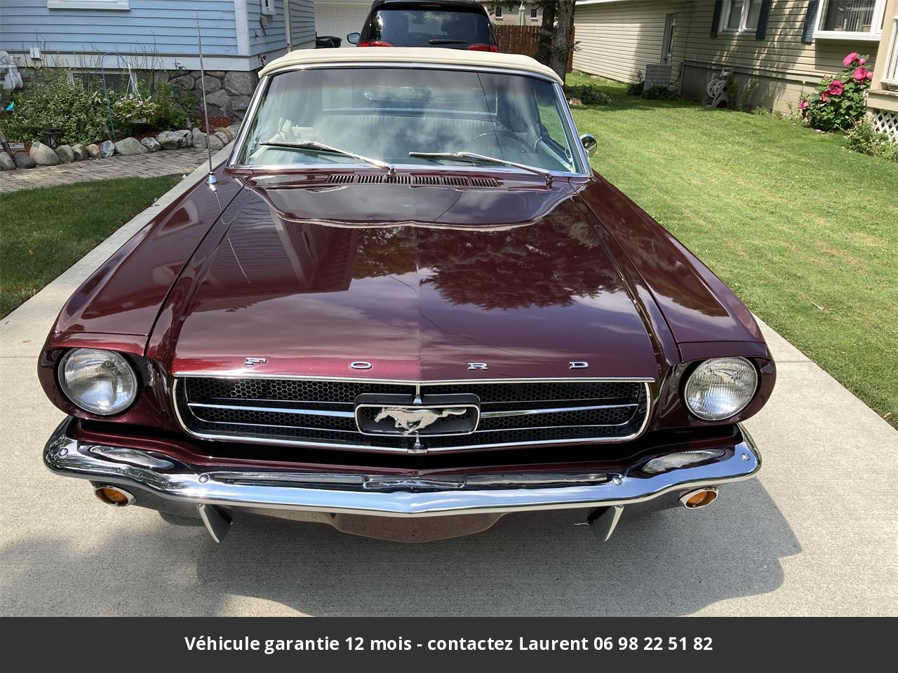 Ford Mustang V8 289 1965 prix tout compris