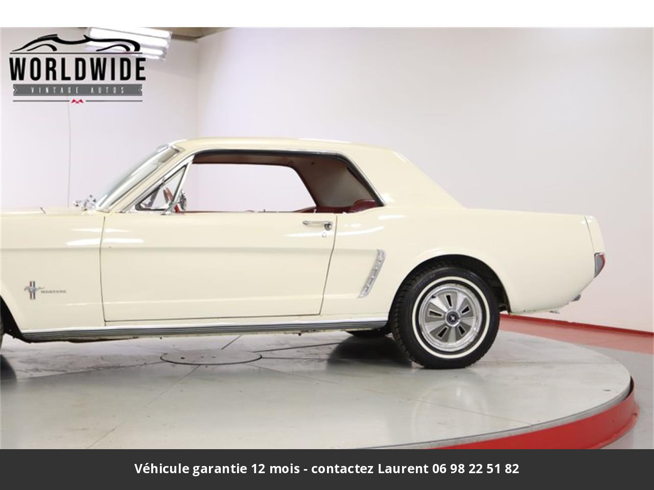 Ford Mustang V8 289 1965 prix tout compris hors homologation 4500 €