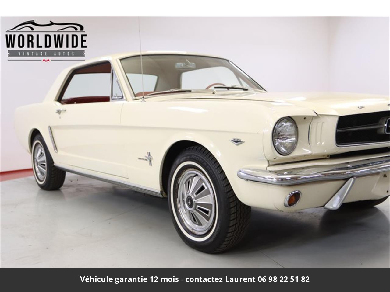 Ford Mustang V8 289 1965 prix tout compris hors homologation 4500 €