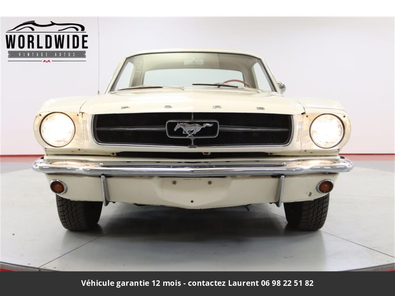 Ford Mustang V8 289 1965 prix tout compris hors homologation 4500 €