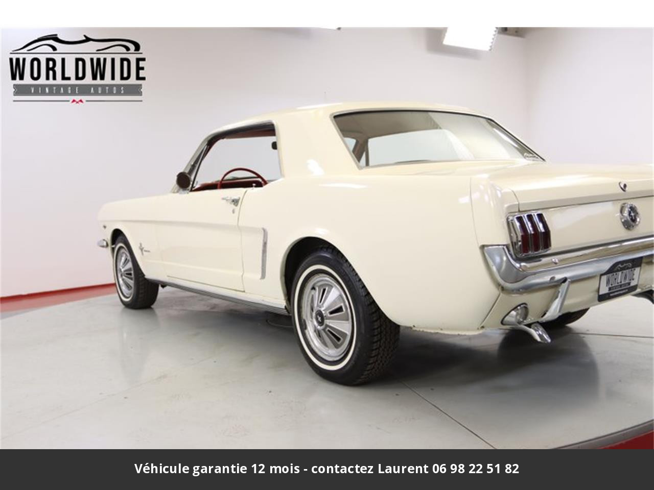 Ford Mustang V8 289 1965 prix tout compris hors homologation 4500 €