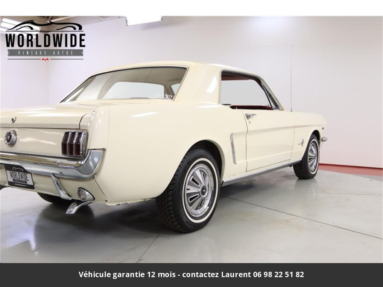 Ford Mustang V8 289 1965 prix tout compris hors homologation 4500 €