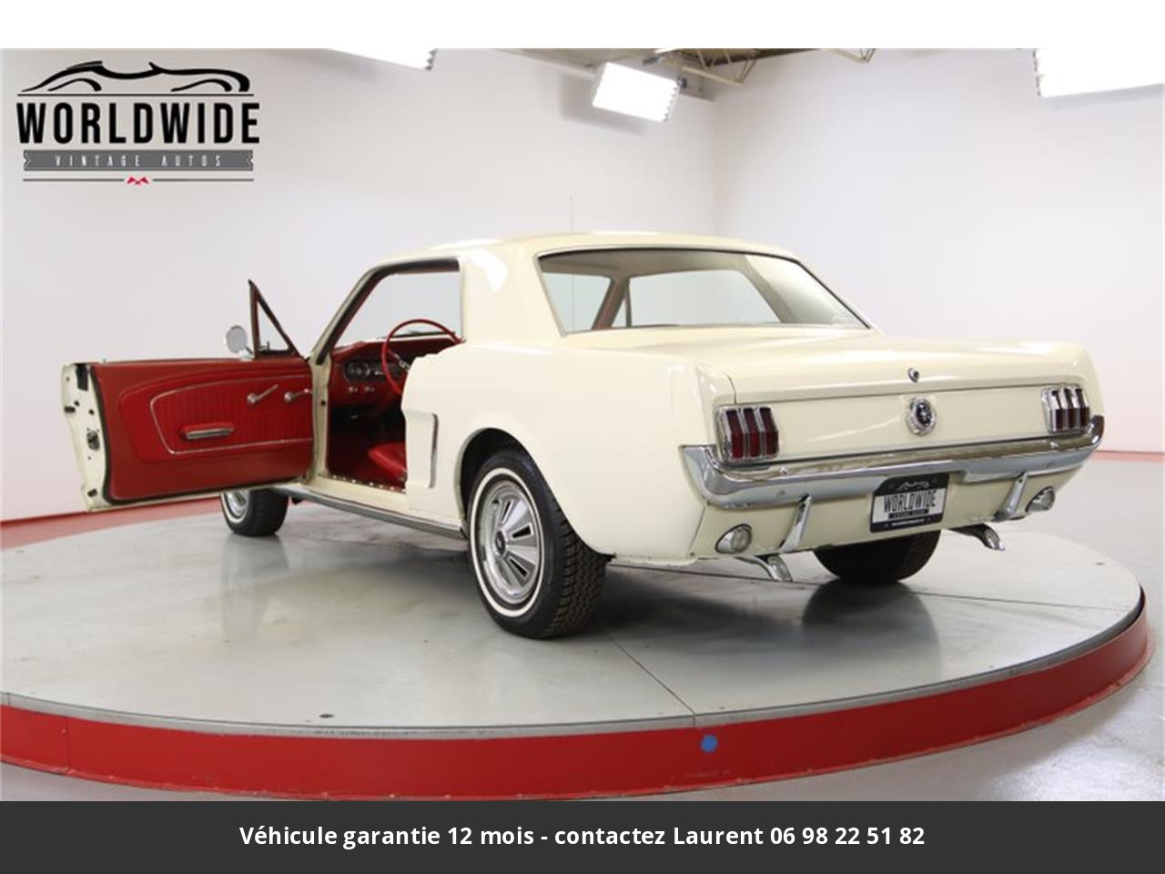 Ford Mustang V8 289 1965 prix tout compris hors homologation 4500 €