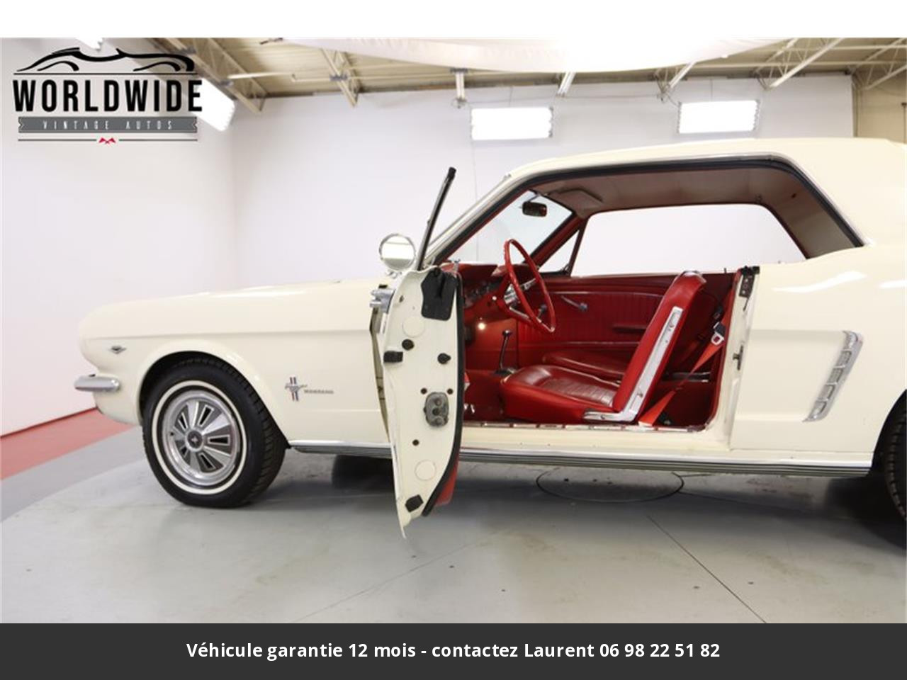 Ford Mustang V8 289 1965 prix tout compris hors homologation 4500 €