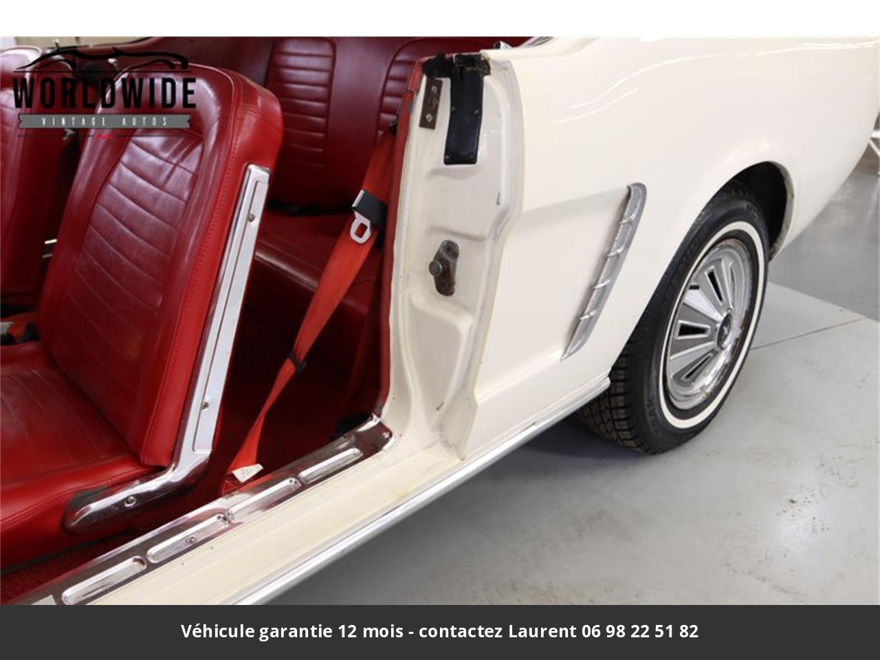 Ford Mustang V8 289 1965 prix tout compris hors homologation 4500 €