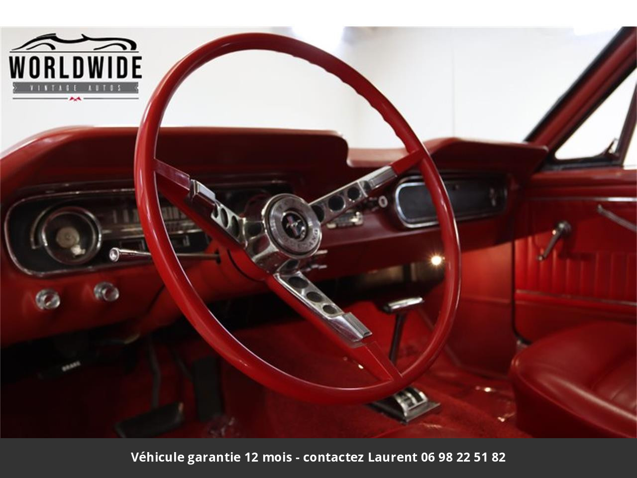 Ford Mustang V8 289 1965 prix tout compris hors homologation 4500 €