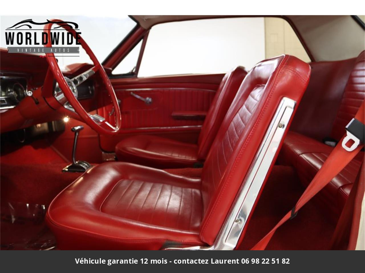 Ford Mustang V8 289 1965 prix tout compris hors homologation 4500 €