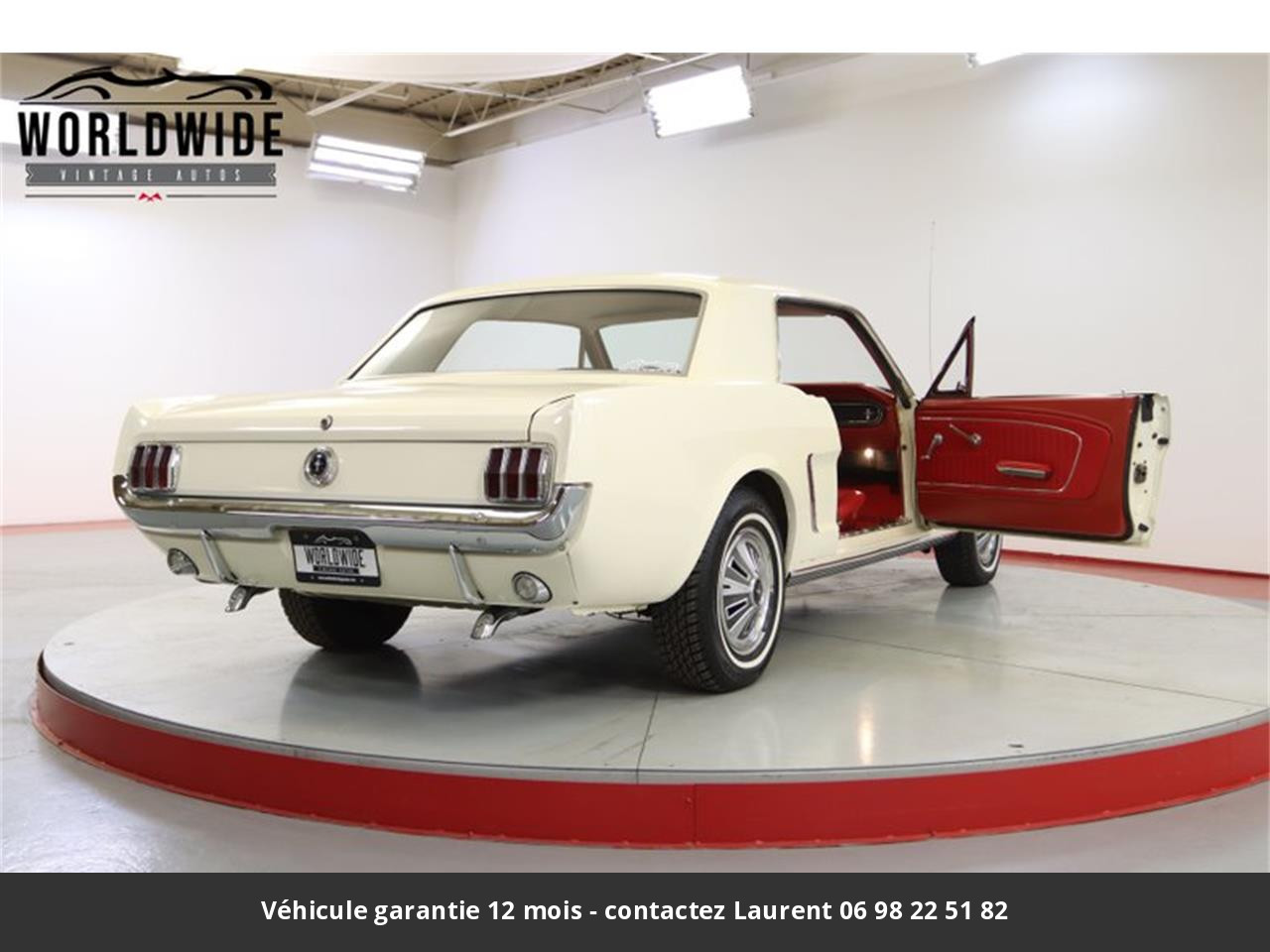 Ford Mustang V8 289 1965 prix tout compris hors homologation 4500 €