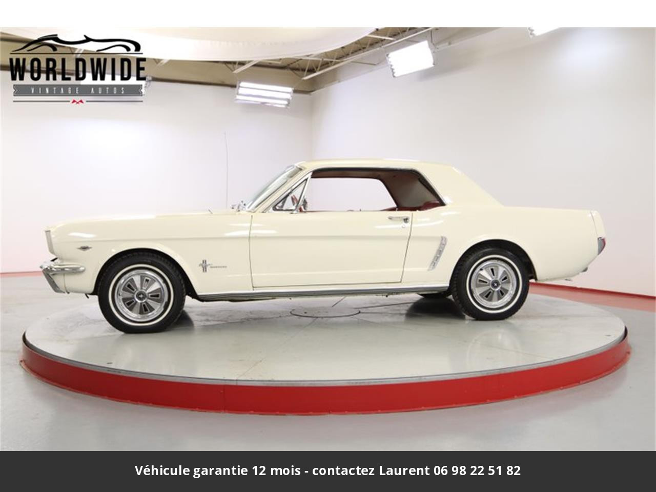 Ford Mustang V8 289 1965 prix tout compris hors homologation 4500 €