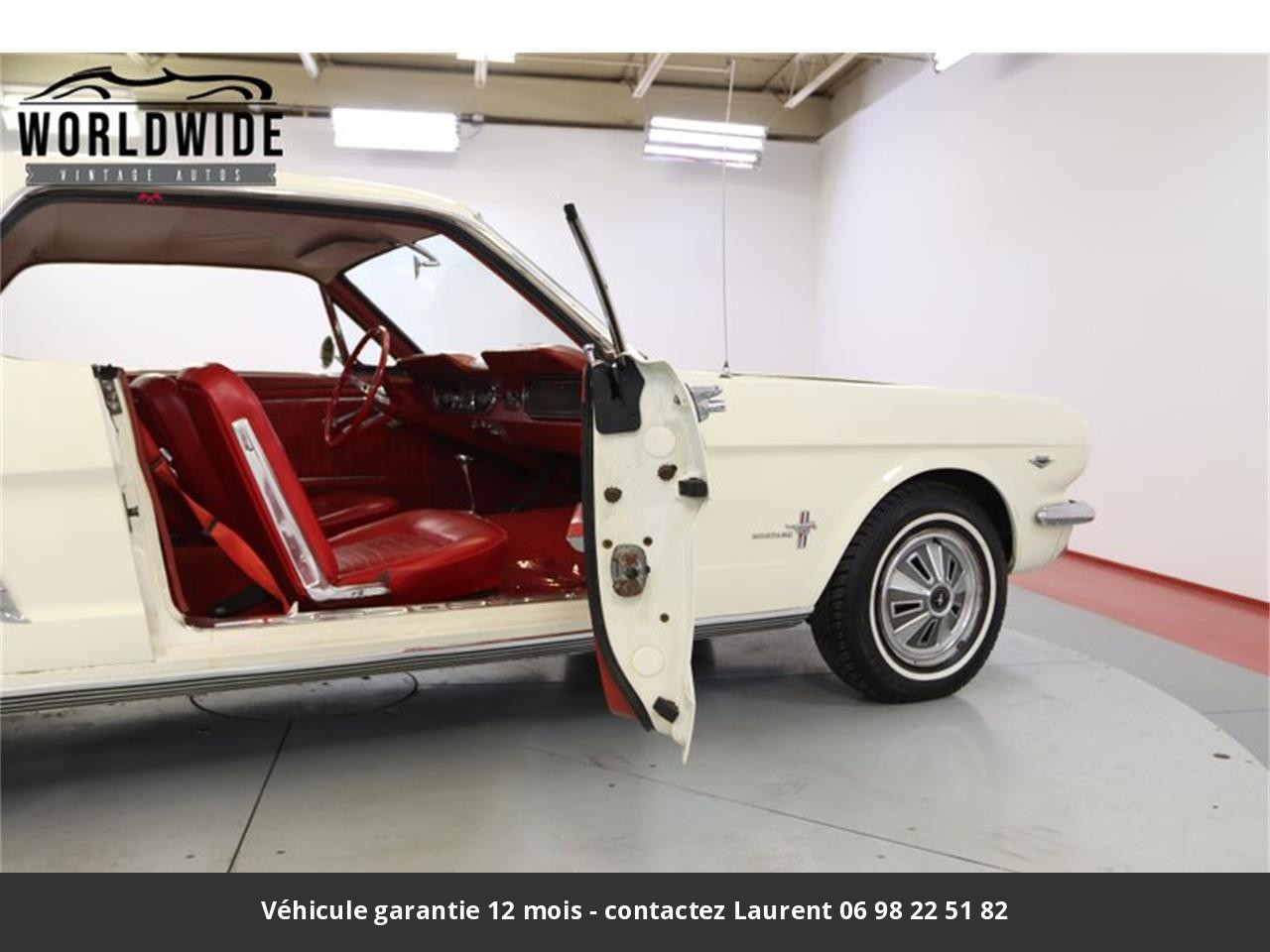 Ford Mustang V8 289 1965 prix tout compris hors homologation 4500 €